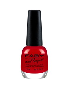 Faby Nail Lacquer - Faby's red