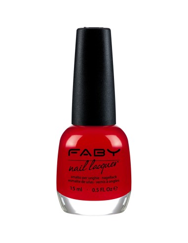 Faby Nail Lacquer - Faby's red