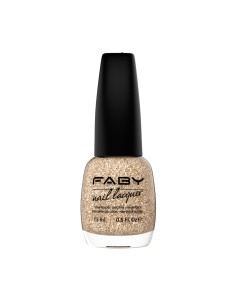 Smalto glitter della collezione Faby Mediterranea.
