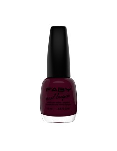 Smalto rosso della collezione Faby Elite.