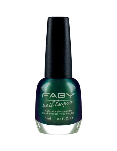 Faby Nail Lacquer - Esmeralda in the mirror