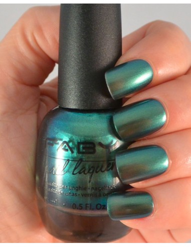 Faby Nail Lacquer - Esmeralda in the mirror