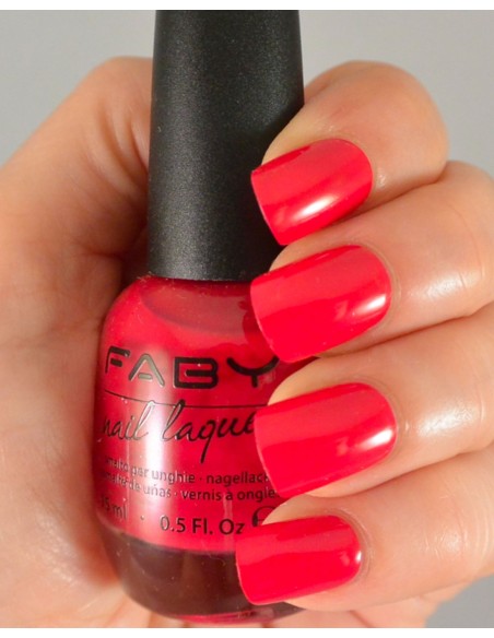 Faby Nail Lacquer - Red hot!